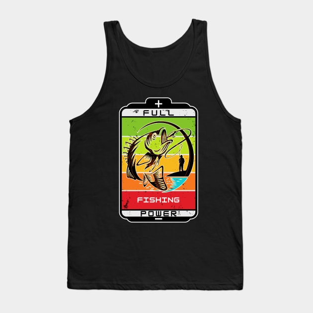 Fishing full power Tank Top by UMF - Fwo Faces Frog